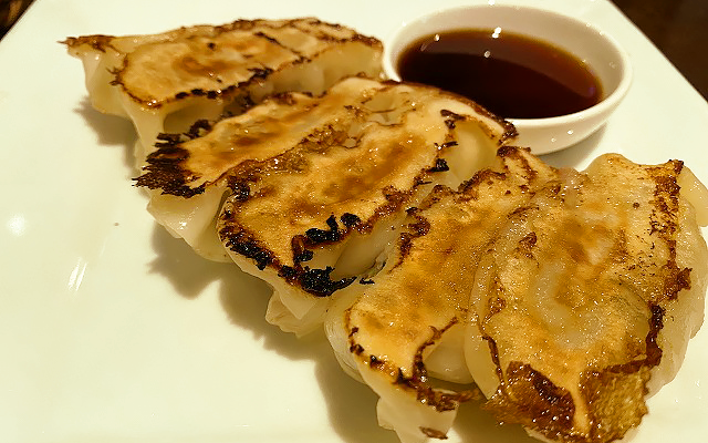 あぐー豚の焼き餃子